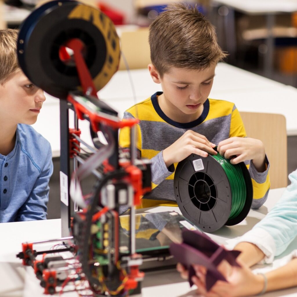 Ejemplos de proyectos educativos con impresoras 3D