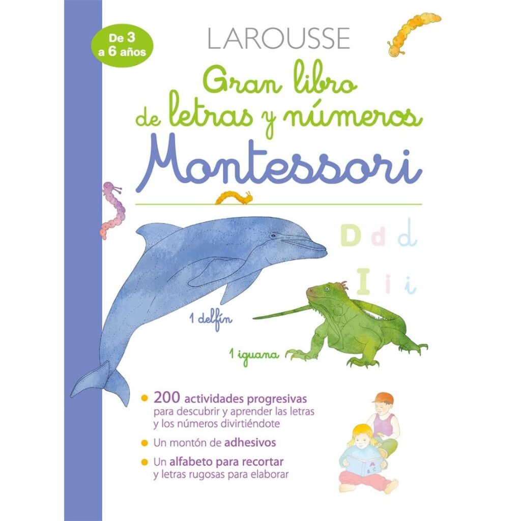 Gran libro de letras y números Montessori