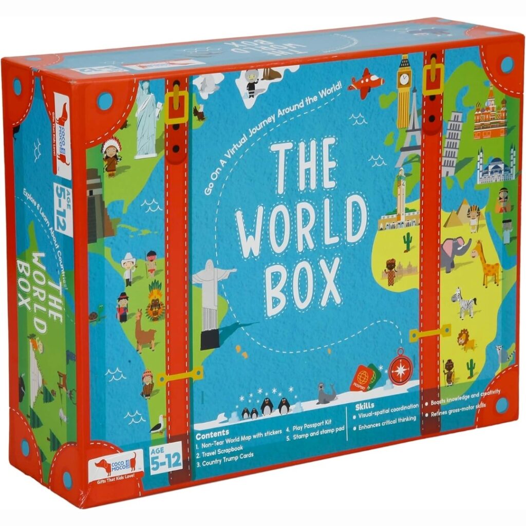 Juego de geografía para niños juguete educativo STEAM