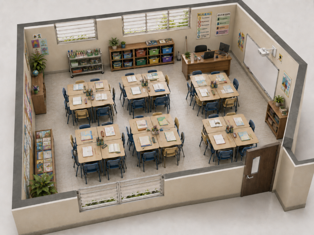Ejemplo de aula colaborativa