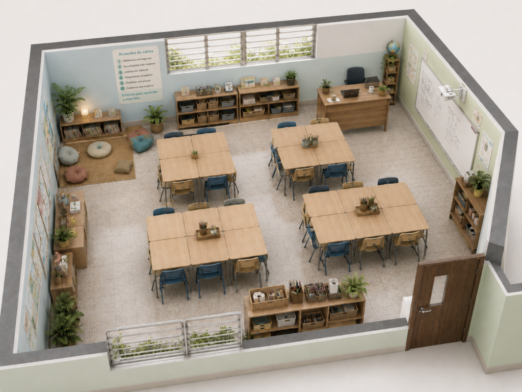 Cómo generar calma y bienestar en un aula de clases innovadora